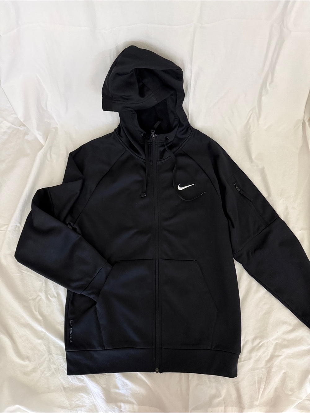 Nike Black Full-Zip Performance Hoodie Jacket